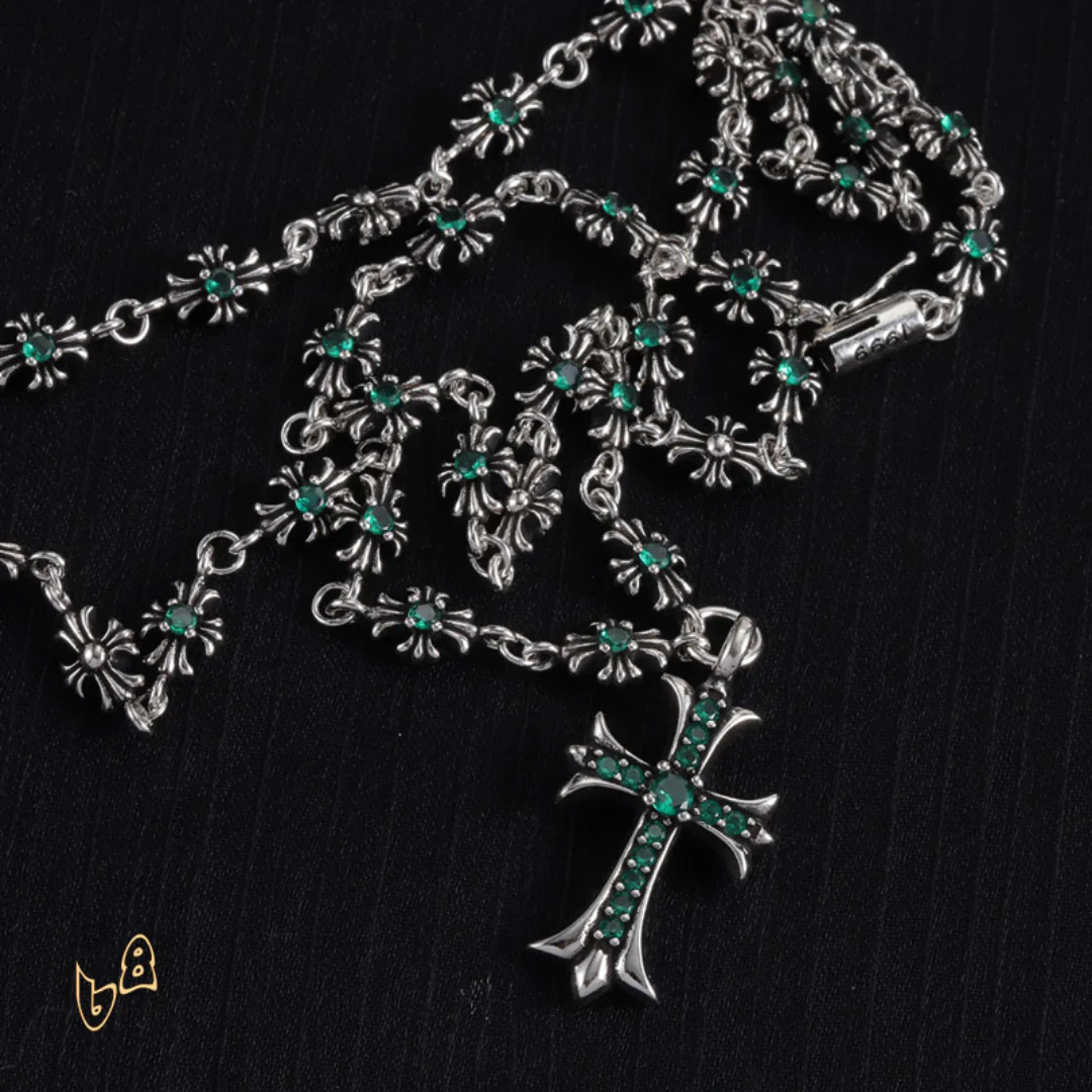 CH Cross Pendant Necklace - CH0038 - Image 5