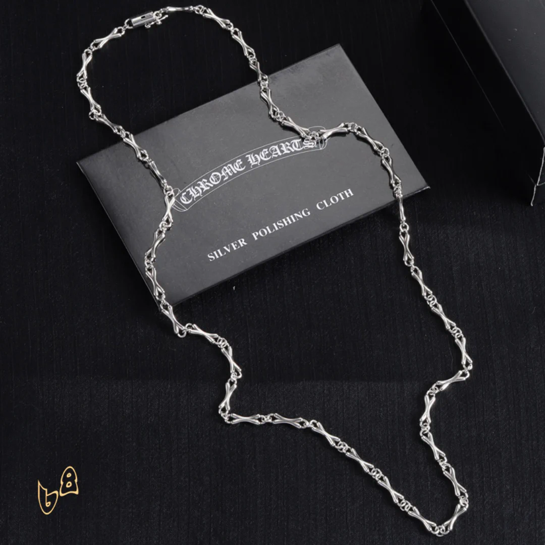 CH Bone Chain Necklace - CH0042 - Image 3