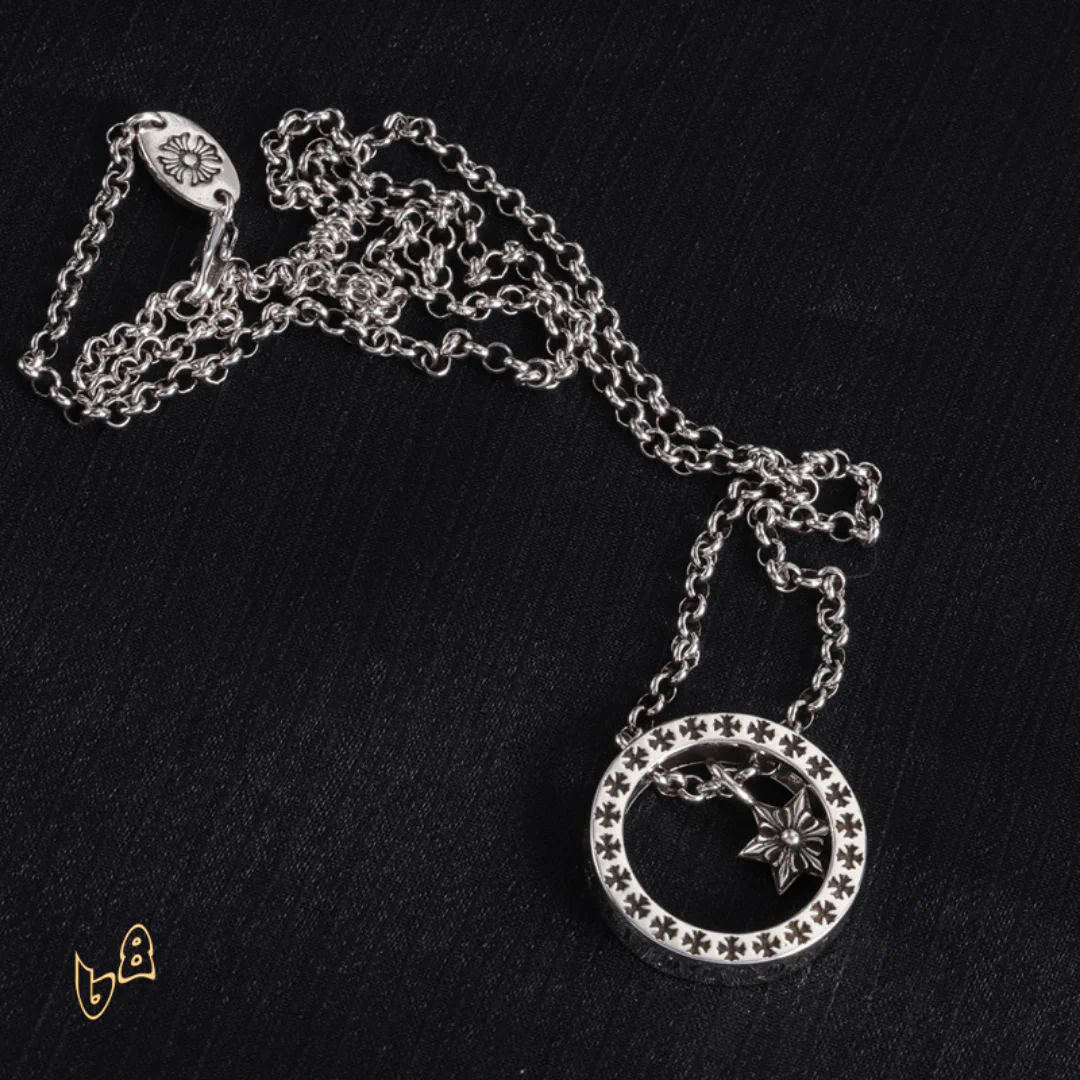 CH Ring Start Necklace - CH0043 - Image 3