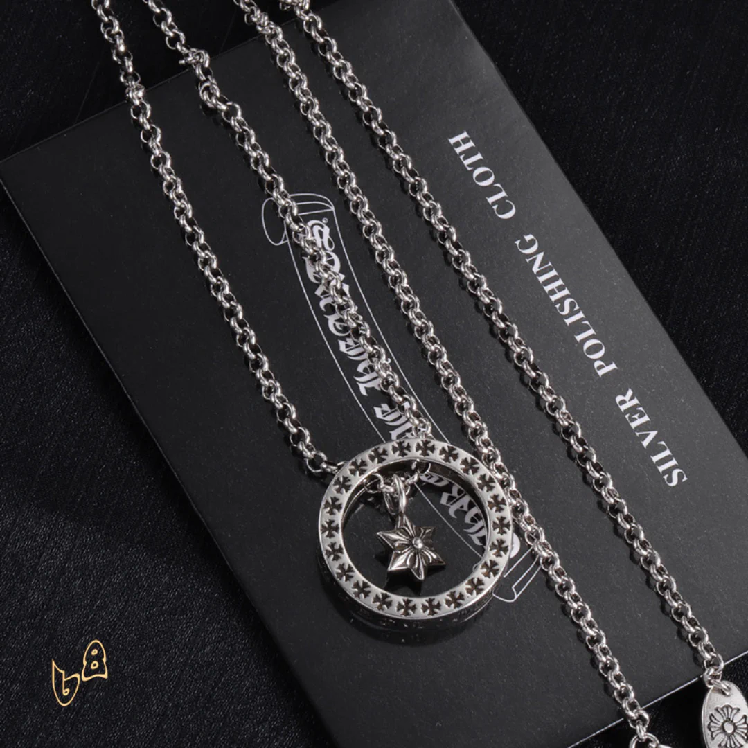 CH Ring Start Necklace - CH0043 - Image 2