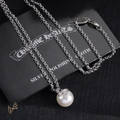 CH Pearl Pendant Necklace - CH0045