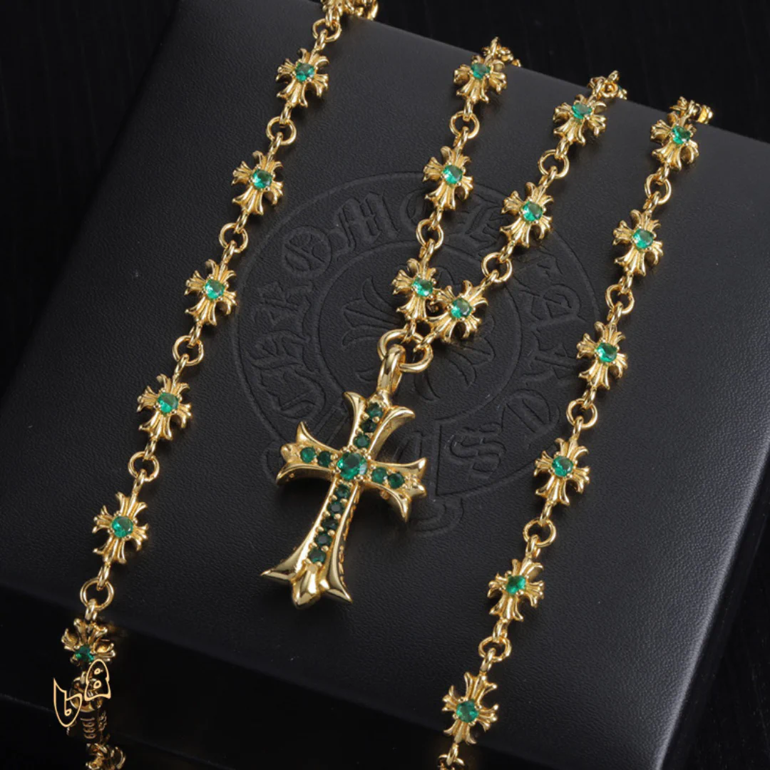 CH Cross Pendant Necklace - CH0049