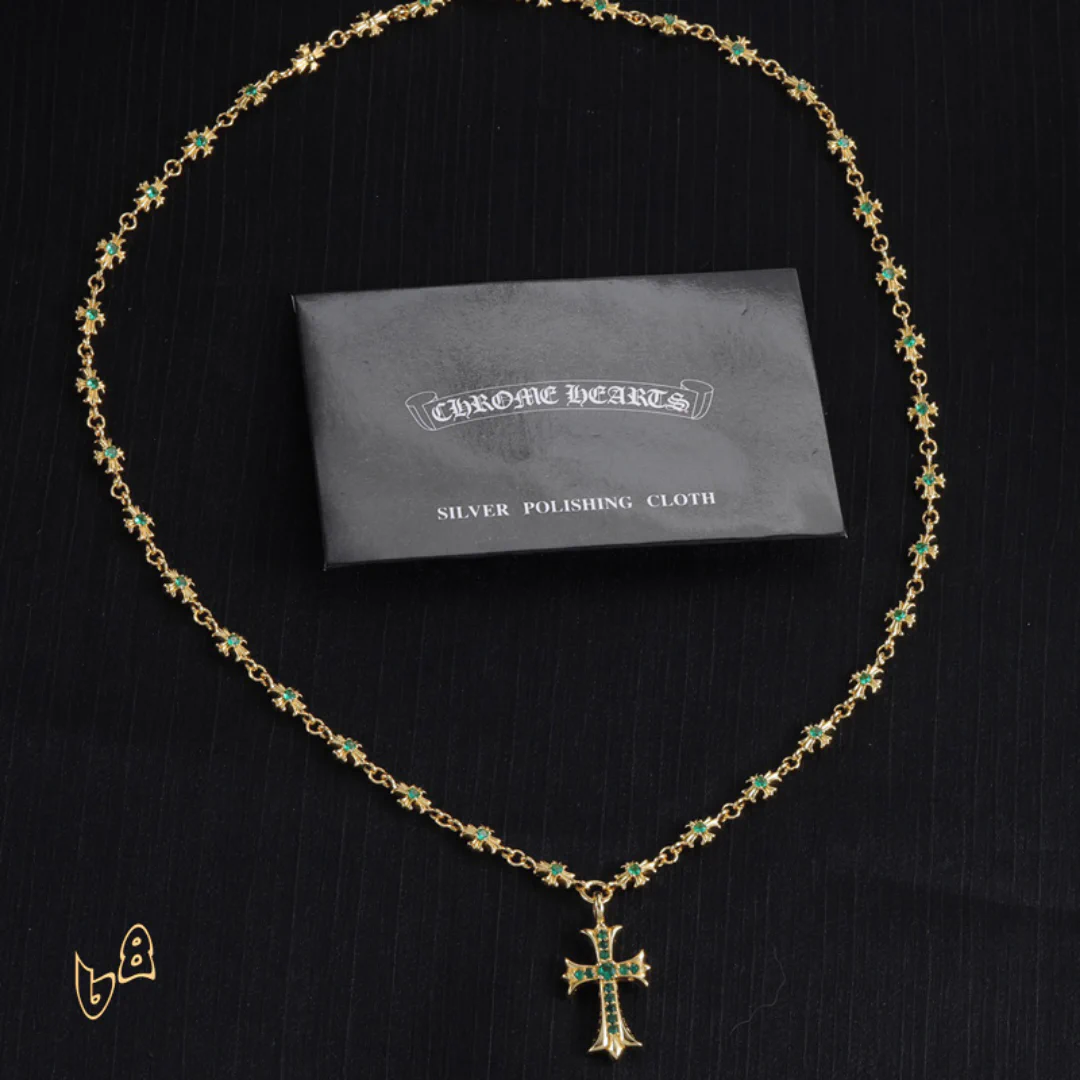 CH Cross Pendant Necklace - CH0049 - Image 6