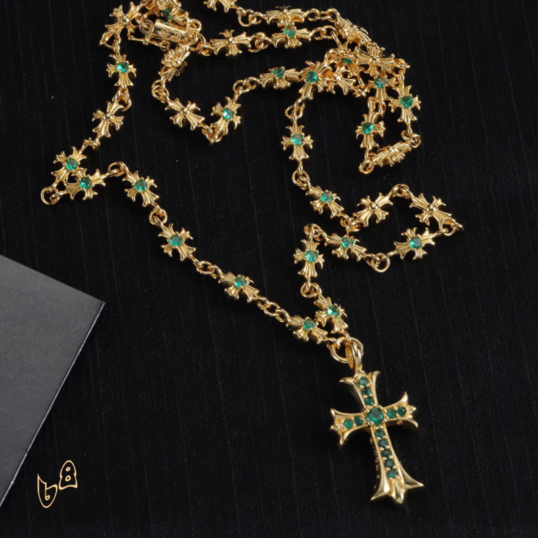 CH Cross Pendant Necklace - CH0049 - Image 5