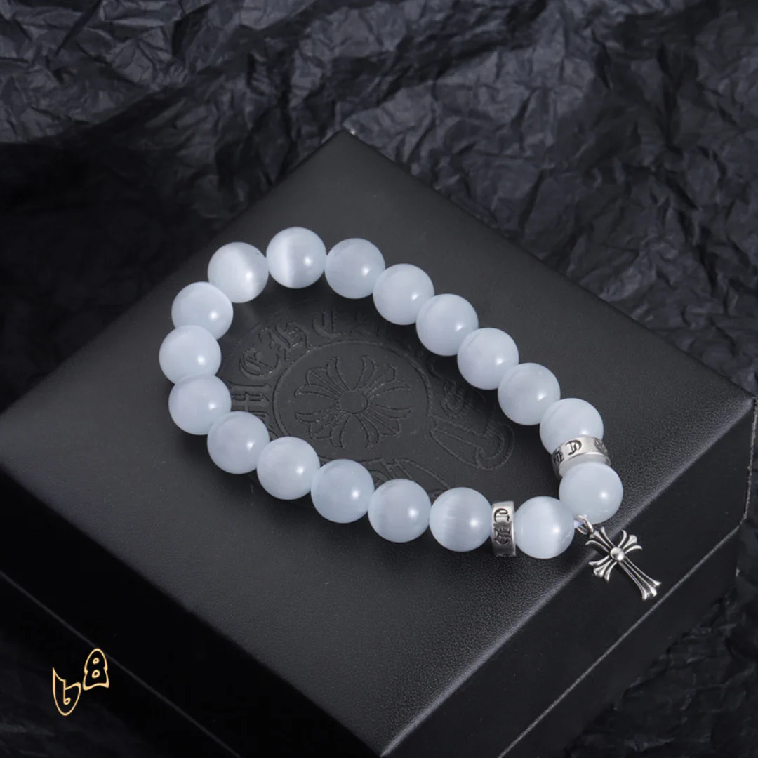 CH White Tiger Eye Stone Bracelet - CH0057 - Image 4