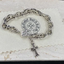 Alternative view of CH Cross Dice Bracelet - CH0061