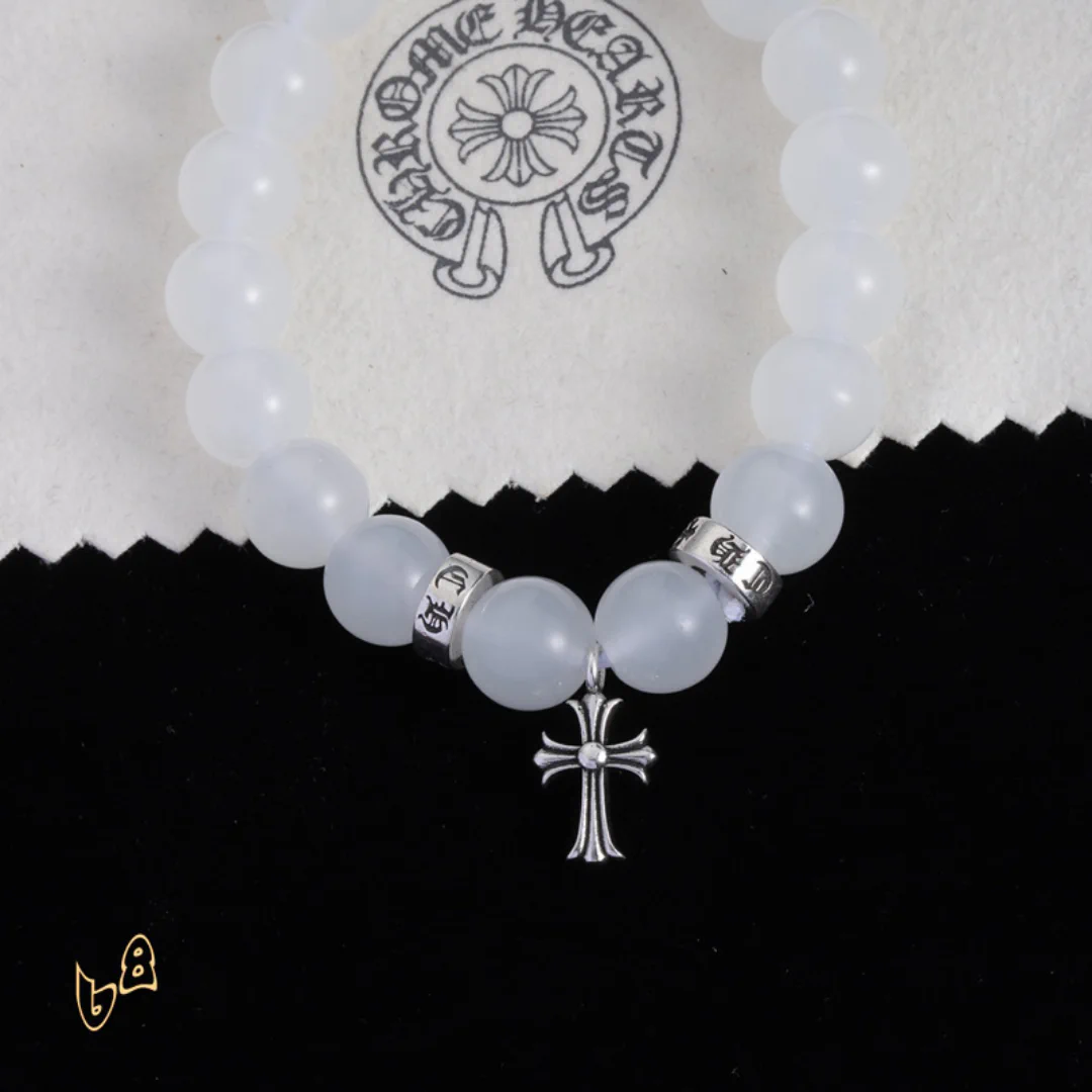 CH Beaded Cross Bracelet - CH0070 - Image 3