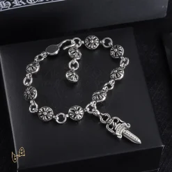 CH Cross Flower Ball Bracelet  - CH0072