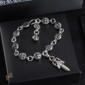 CH Cross Flower Ball Bracelet  - CH0072
