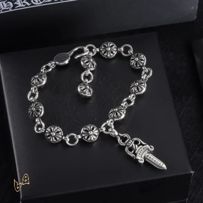 CH Cross Flower Ball Bracelet  - CH0072