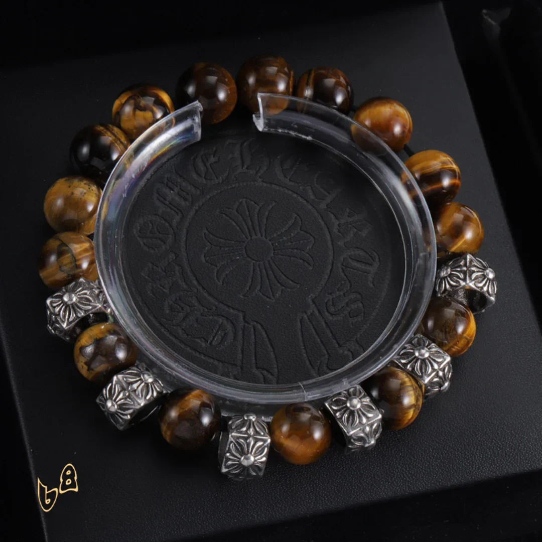CH Cross Flower Ball Bracelet - CH0075