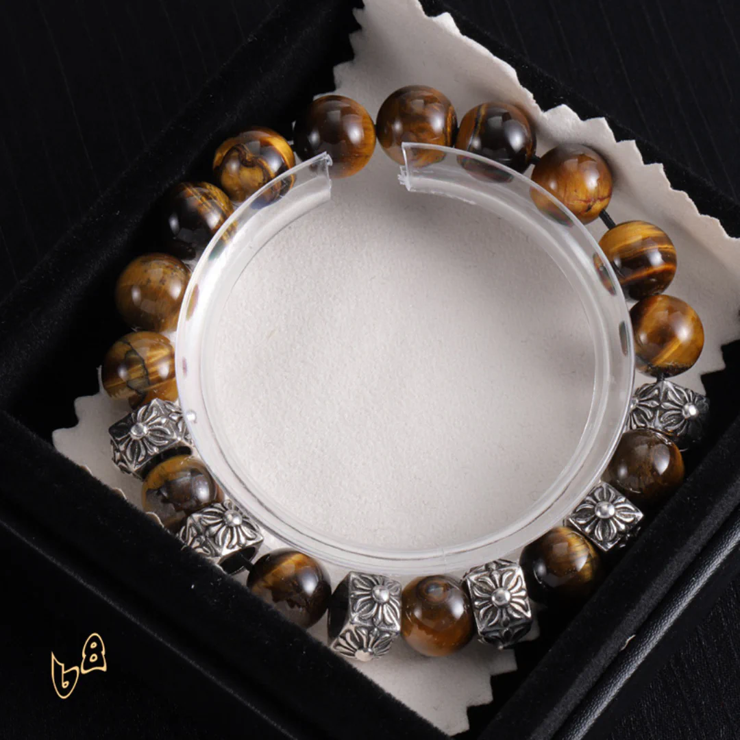 CH Cross Flower Ball Bracelet - CH0075 - Image 2