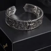 CH Chunky Cross Link Cuff Bracelet - CH0080