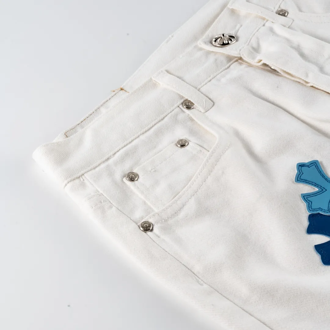 CH Cross Patch Jeans - CH0108 - Image 3