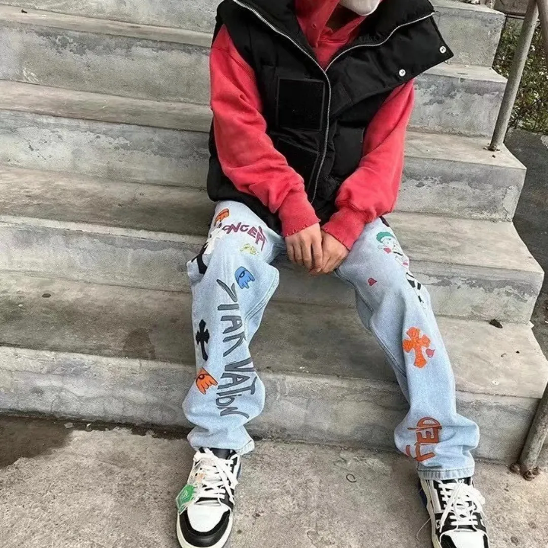 CH Cross Patch Jeans - CH0114 - Image 14