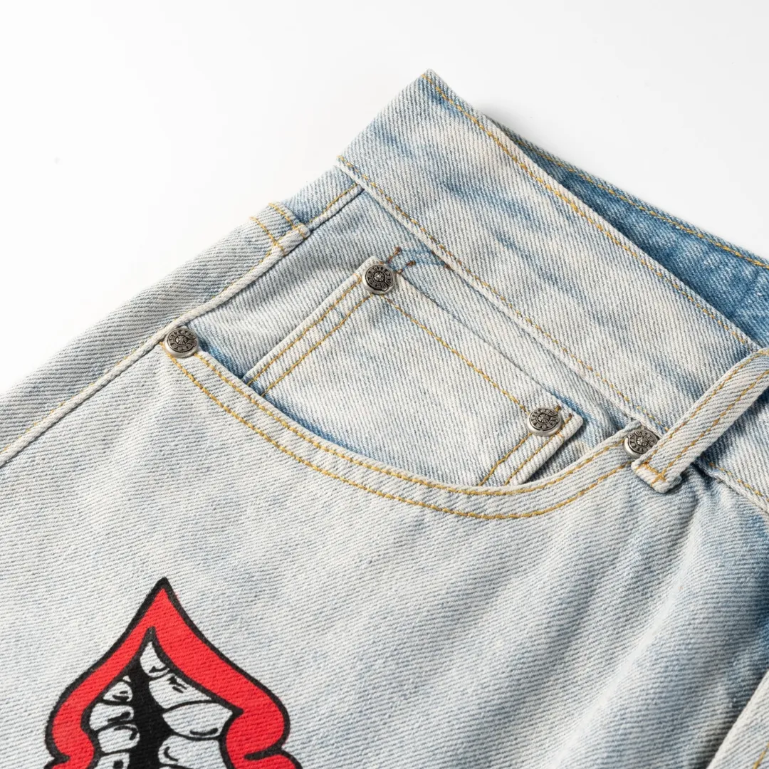 CH Cross Patch Jeans - CH0114 - Image 3