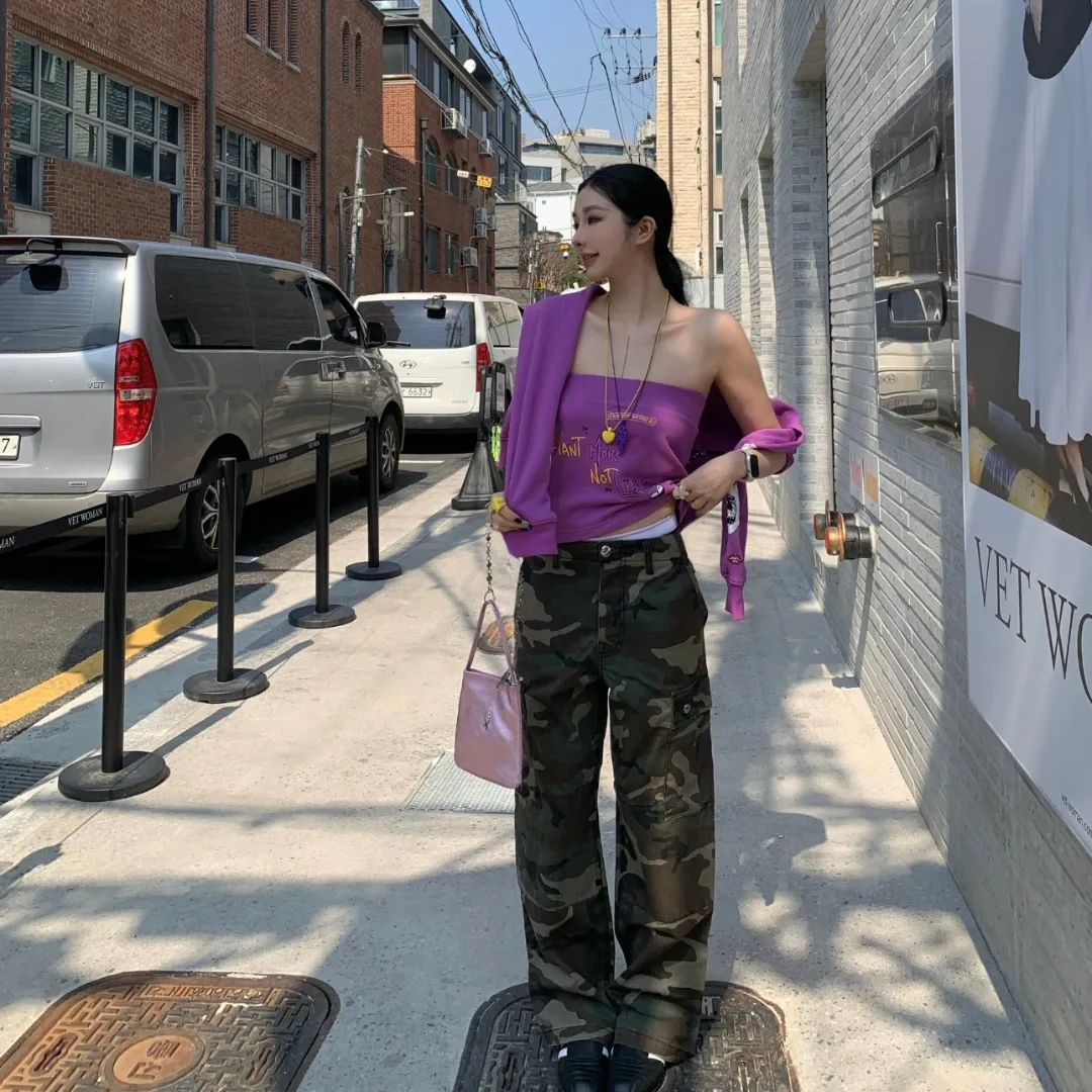 CH Camouflage Pocket Jeans - CH0116 - Image 14