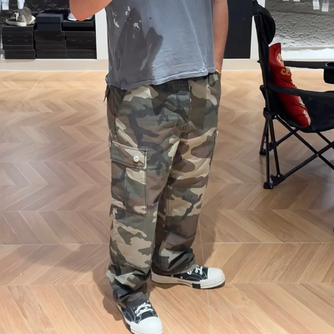 CH Camouflage Pocket Jeans - CH0116 - Image 13