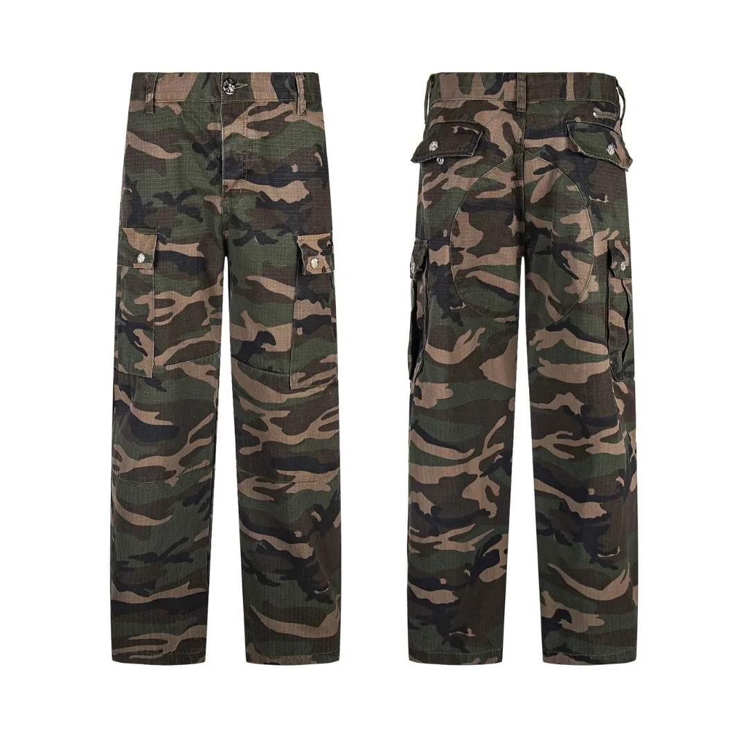 CH Camouflage Pocket Jeans - CH0116 - Image 3