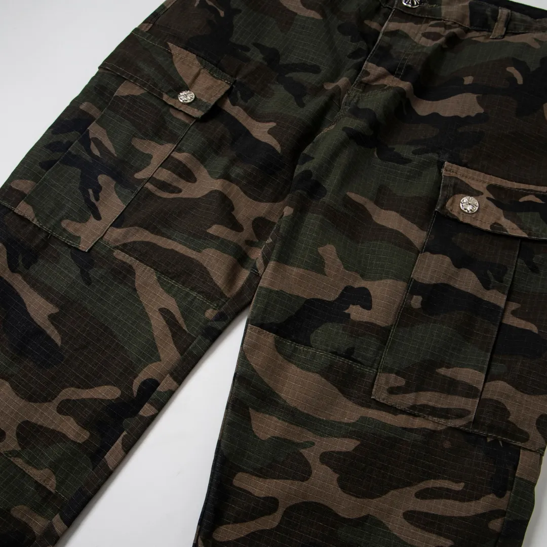 CH Camouflage Pocket Jeans - CH0116 - Image 5