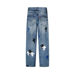 Alternative view of CH Cross Patch Jeans - CH0118