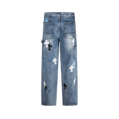 Alternative view of CH Cross Patch Jeans - CH0119
