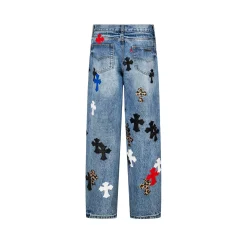 Alternative view of CH Cross Patch Jeans - CH0120