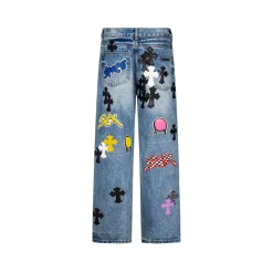 Alternative view of CH Cross Patch Jeans - CH0122