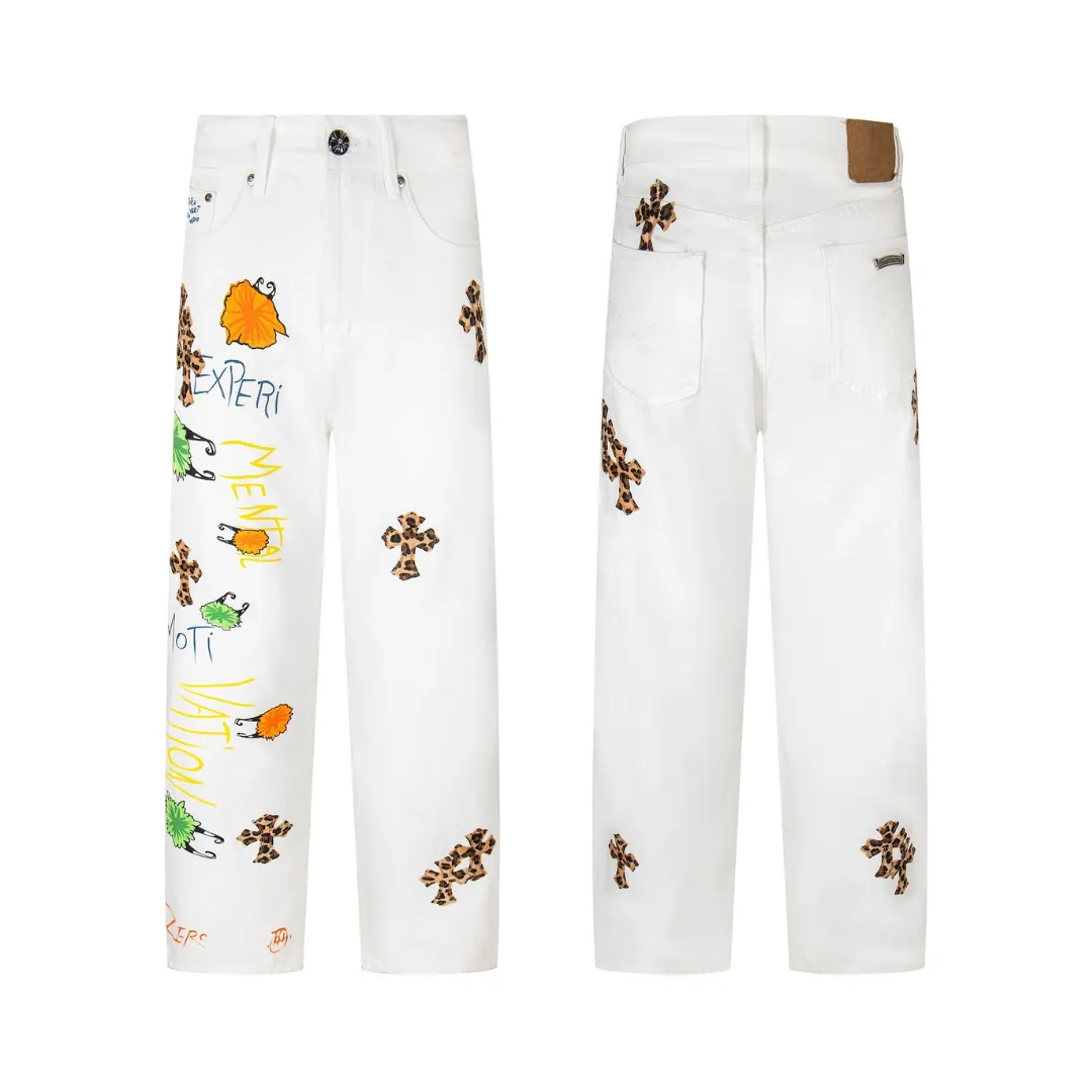 CH Cross Patch Jeans - CH0123 - Image 3