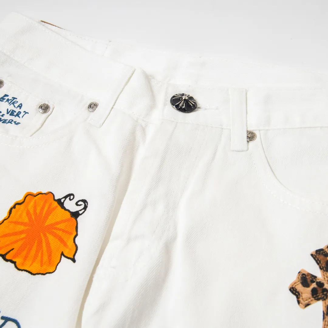 CH Cross Patch Jeans - CH0123 - Image 8