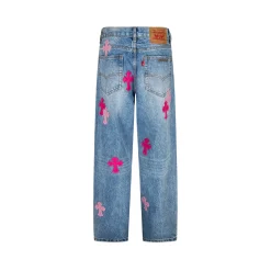 Alternative view of CH Cross Patch Jeans - CH0124