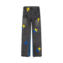 Alternative view of CH Cross Patch Jeans - CH0128