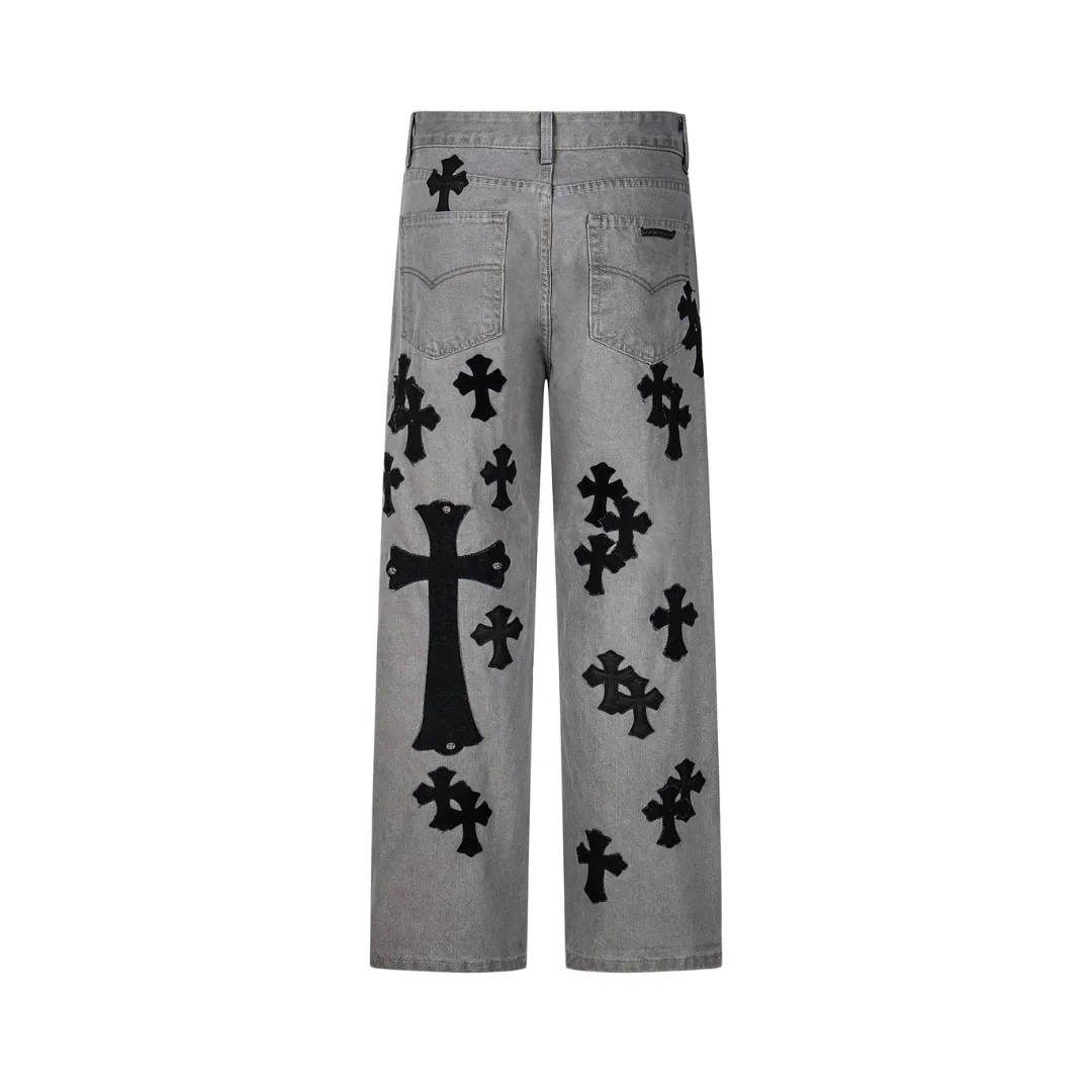 CH Cross Patch Jeans - CH0131 - Image 2