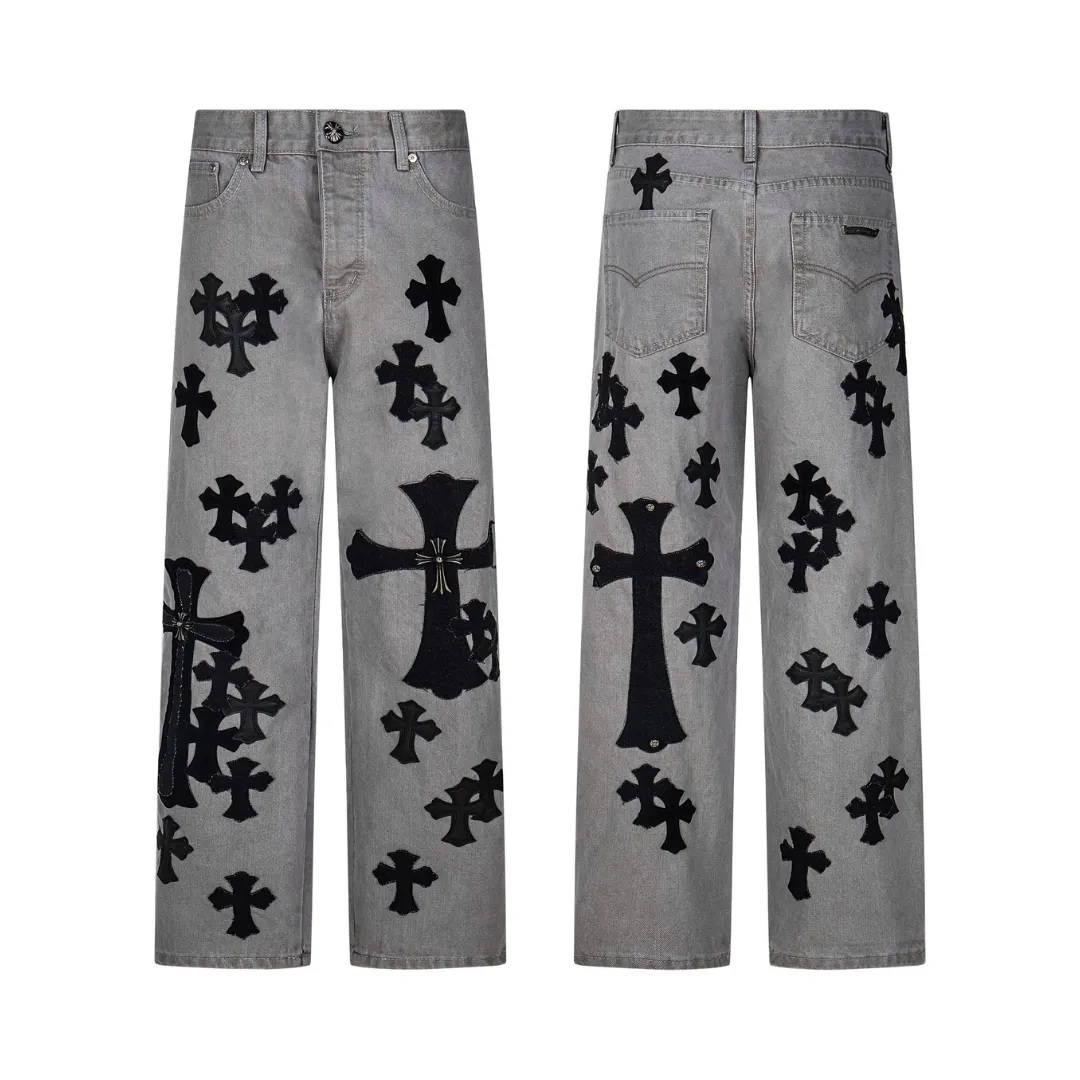 CH Cross Patch Jeans - CH0131 - Image 3
