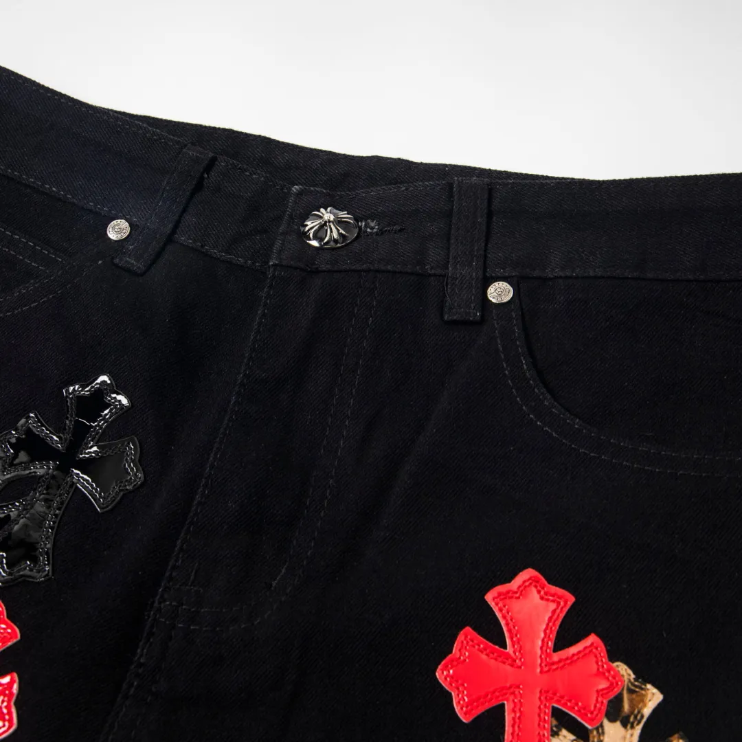 CH Cross Patch Jeans - CH0132 - Image 8