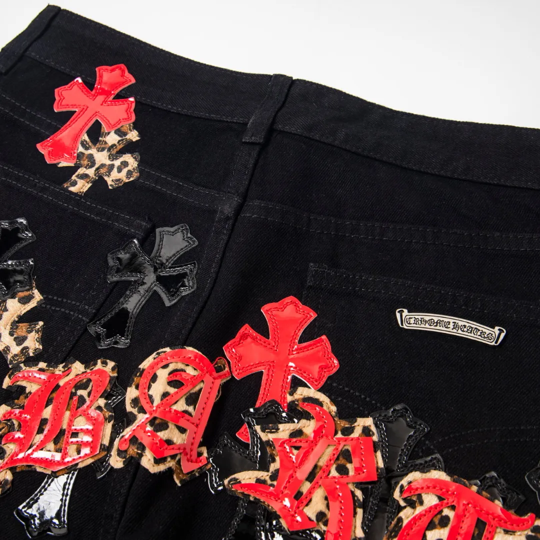 CH Cross Patch Jeans - CH0132 - Image 7