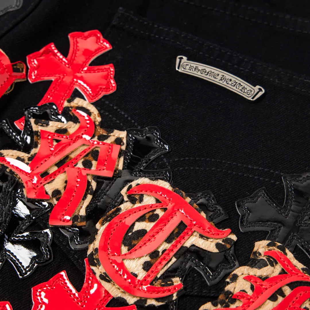 CH Cross Patch Jeans - CH0132 - Image 6