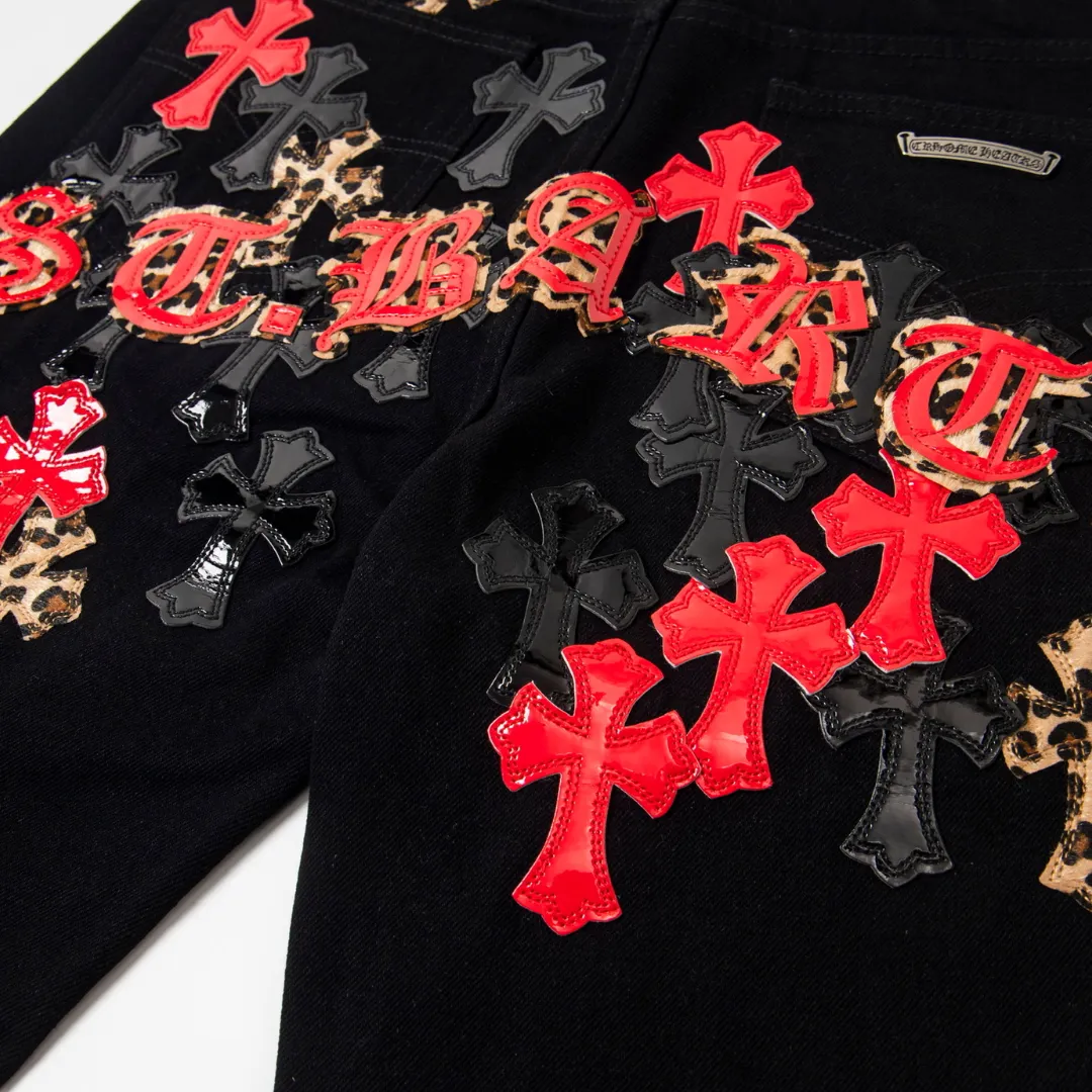 CH Cross Patch Jeans - CH0132 - Image 5