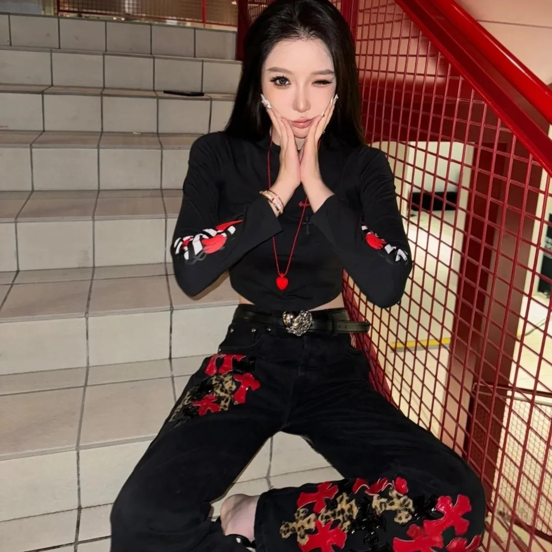 CH Cross Patch Jeans - CH0132 - Image 15