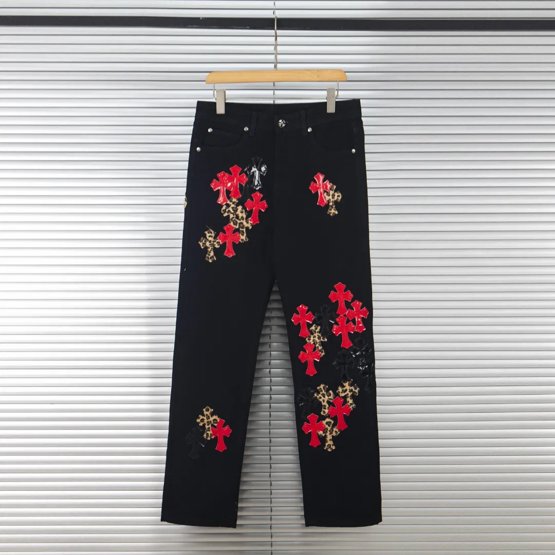 CH Cross Patch Jeans - CH0132 - Image 3