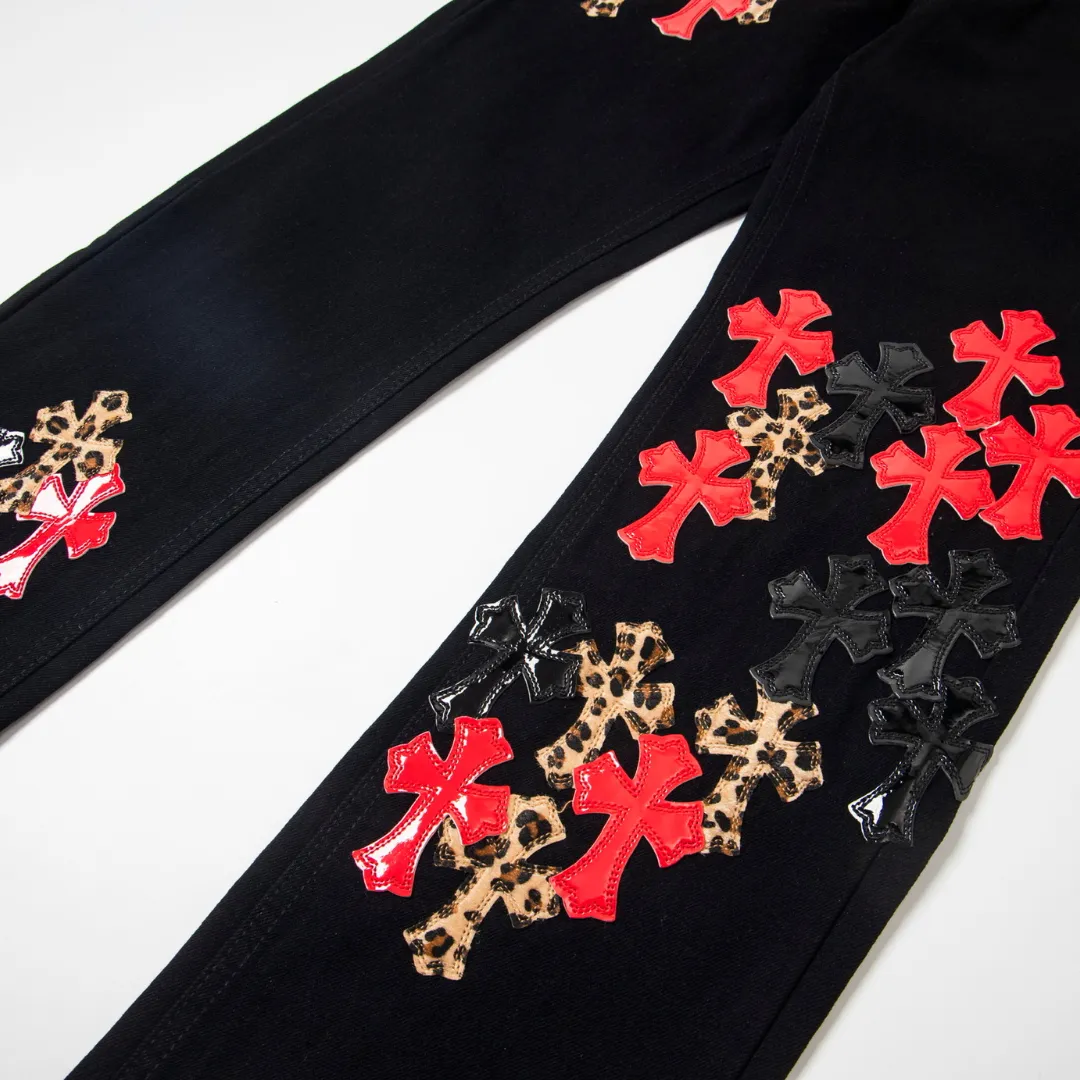 CH Cross Patch Jeans - CH0132 - Image 11