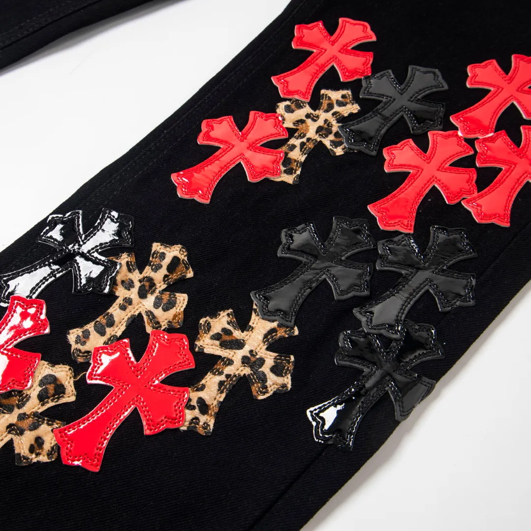 CH Cross Patch Jeans - CH0132 - Image 10