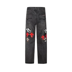 Alternative view of CH Cross Patch Jeans - CH0134