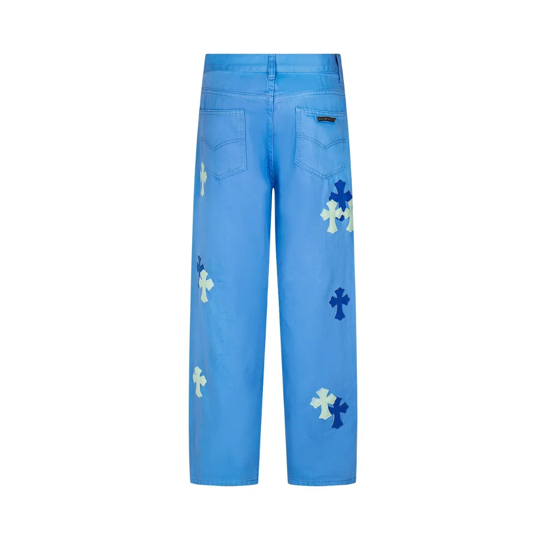 CH Cross Patch Jeans - CH0138 - Image 2