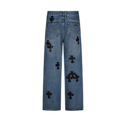 Alternative view of CH Cross Patch Jeans - CH0144