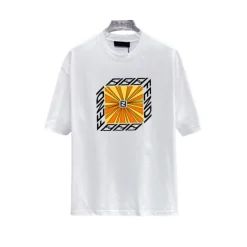 FD Logo-Print Cotton T-Shirt - FD0012