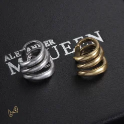 Alternative view of McQueen Multi Hoop Ear Cuffs - MCQ0018
