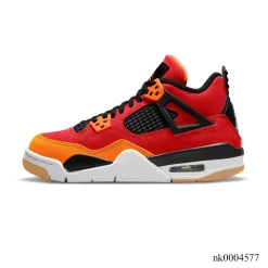 Alternative view of AJ 4 Fire Red Starfish Shoes Sneakers - nk0004577