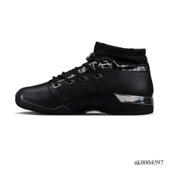 Alternative view of [Premium] AJ 17 Low Black Patent Shoes Sneakers – nk0004597