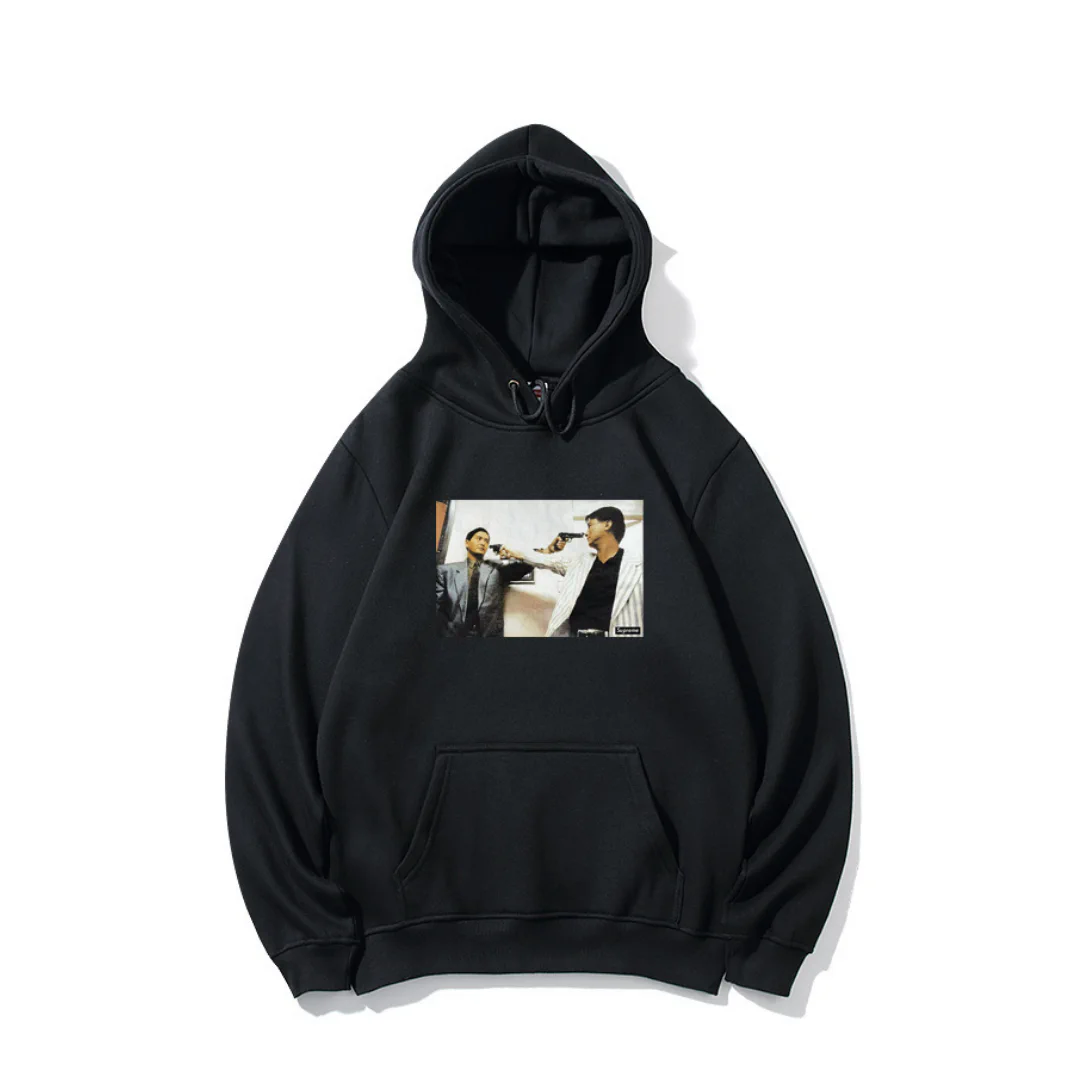 SUP Graphic Print Hoodie - SUP0002